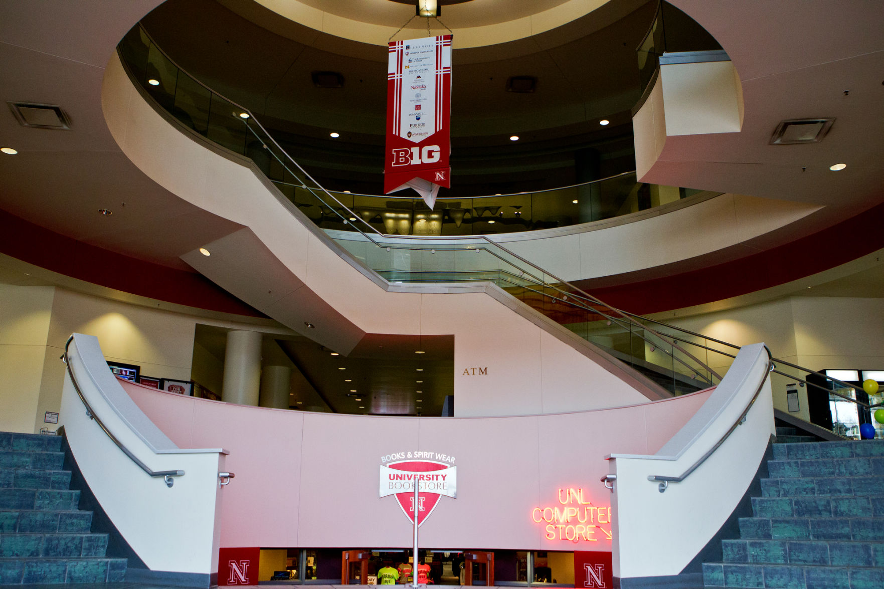 Nebraska Union, north side interior -- 2013